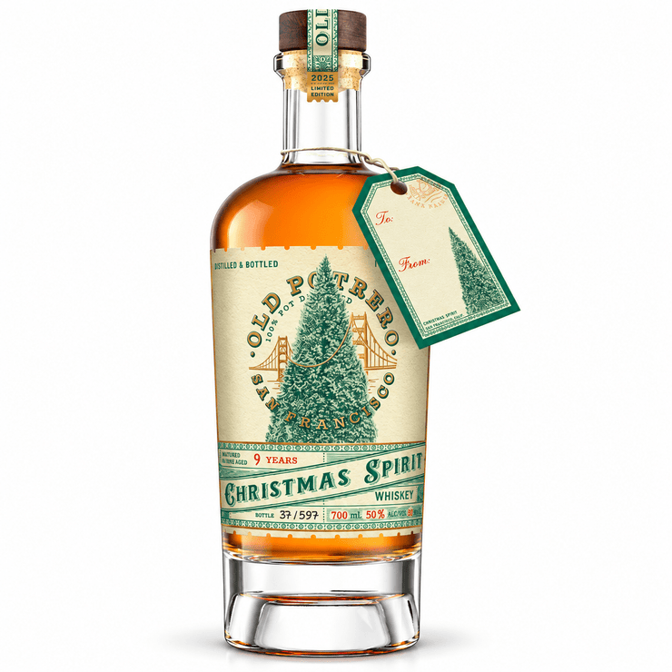 Old Potrero Christmas Spirit 9 Year Whiskey 2025 700ml - Shop Buzzed