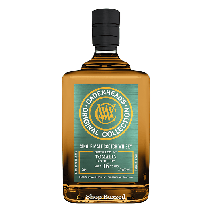 WM Cadenheads Tomatin 16yr 750ml - Shop Buzzed