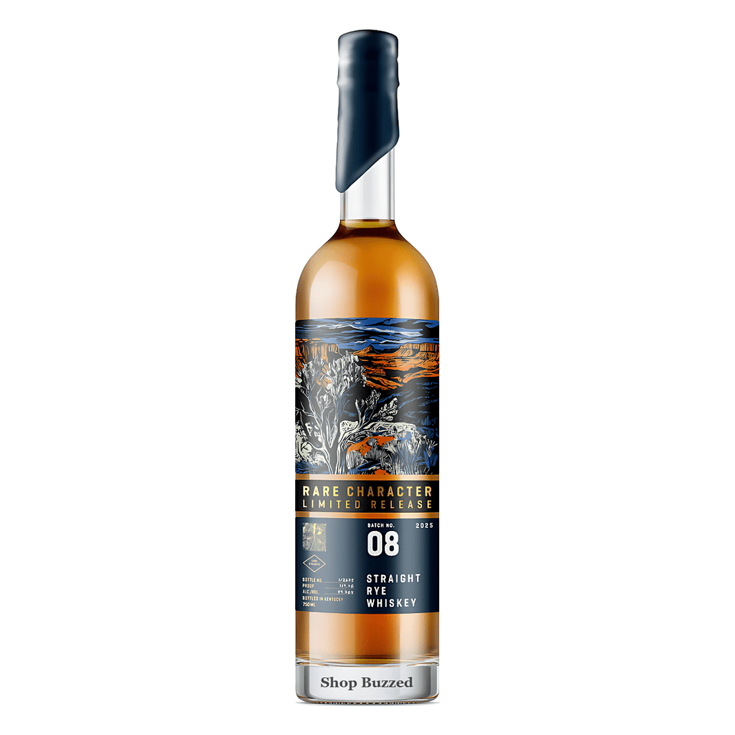 Rare Character Limited Release Straight Rye Cask Strength Batch 08 2025 750ml - Shop Buzzed