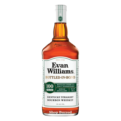 Evan Williams Bottled-in-Bond Kentucky Straight Bourbon 750ml - Shop Buzzed