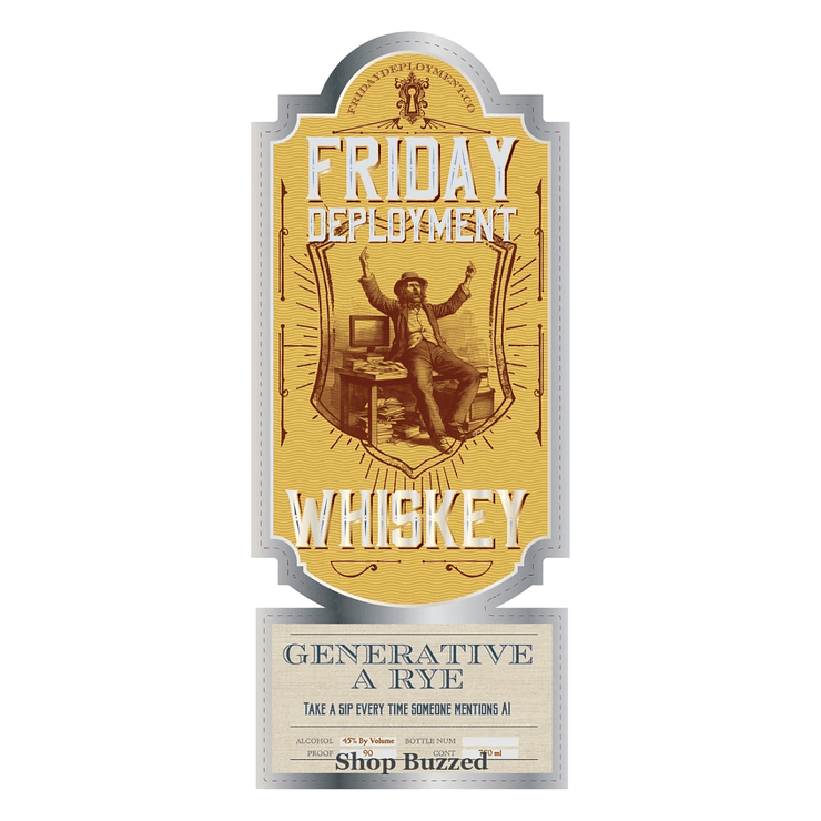 Friday Deployment Spirits Generative A-Rye Whiskey 750ml - Shop Buzzed