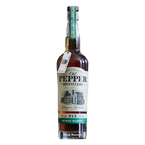 Old Pepper Rye Single Barrel Cask 1022 The Bourbon Enthusiast 750ml
