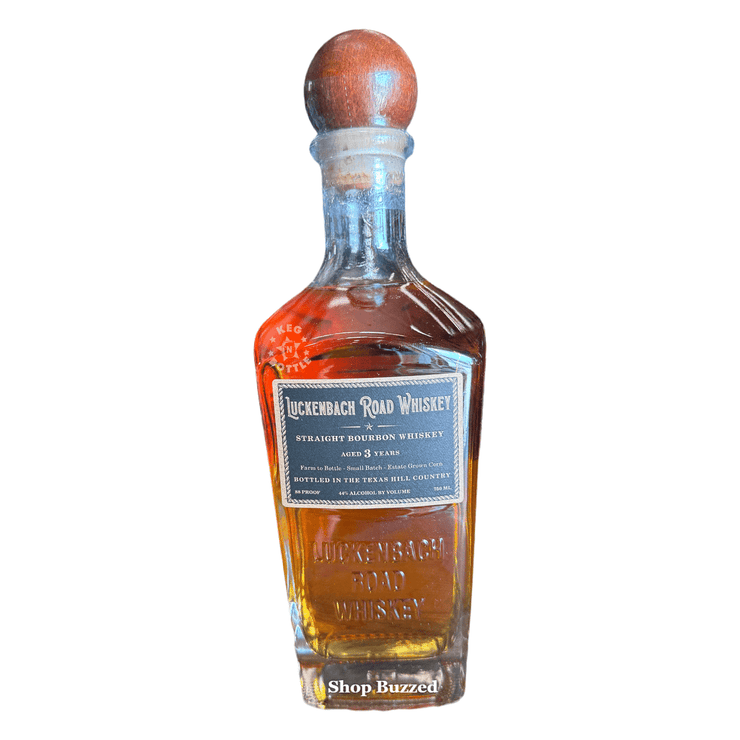 Luckenbach Road Straight Rye Whiskey 2 year 750ml - Shop Buzzed