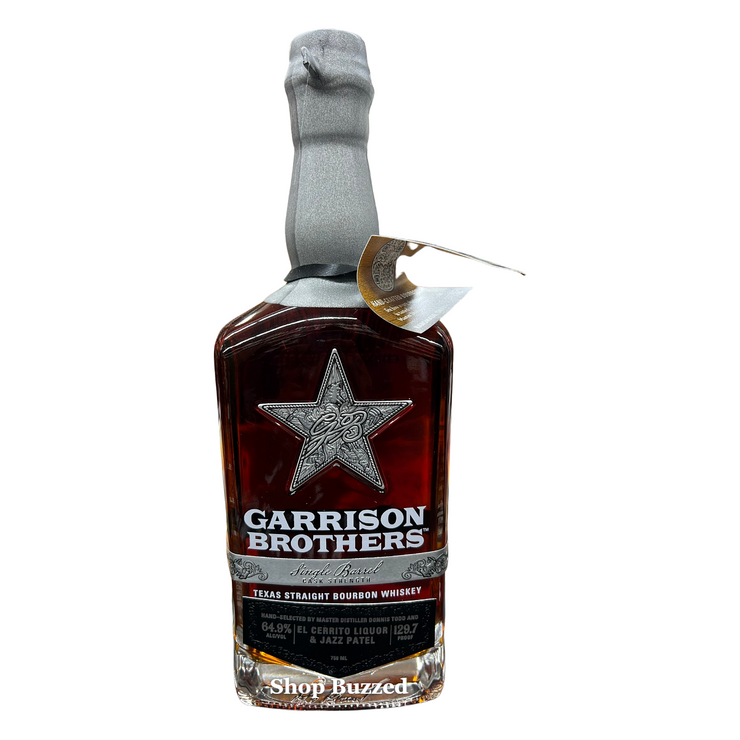 Garrison Brothers Brothers Cask Strength Single Barrel Pick(Wine Liq) Whiskey 750ml