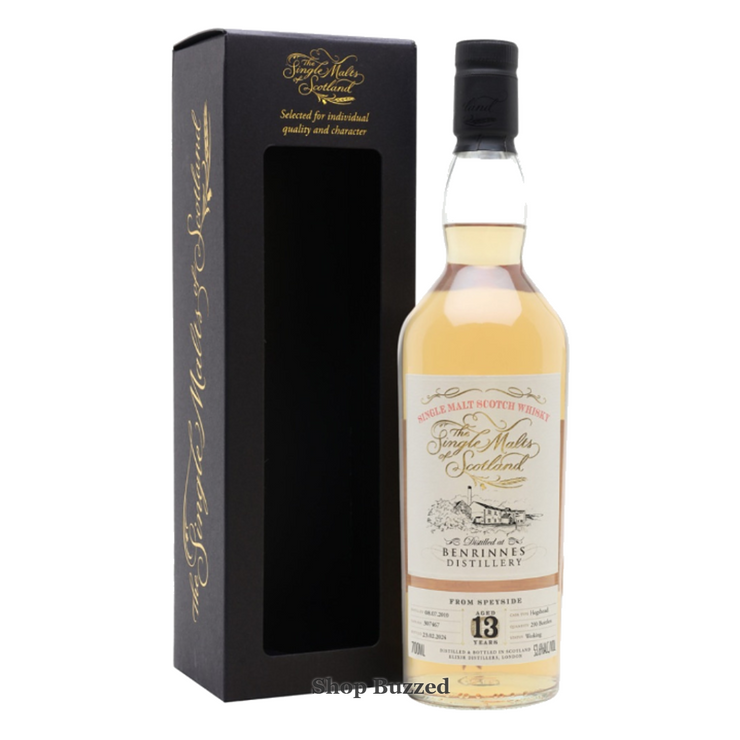 Benrinnes Distillery Single Malt Scotch Cask 307467 2010 13 year 700ml