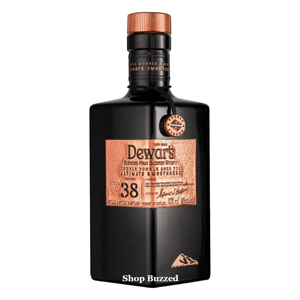 Dewars Blended Malt Scotch Double Double Aged 38 year 375ml - Shop Buzzed