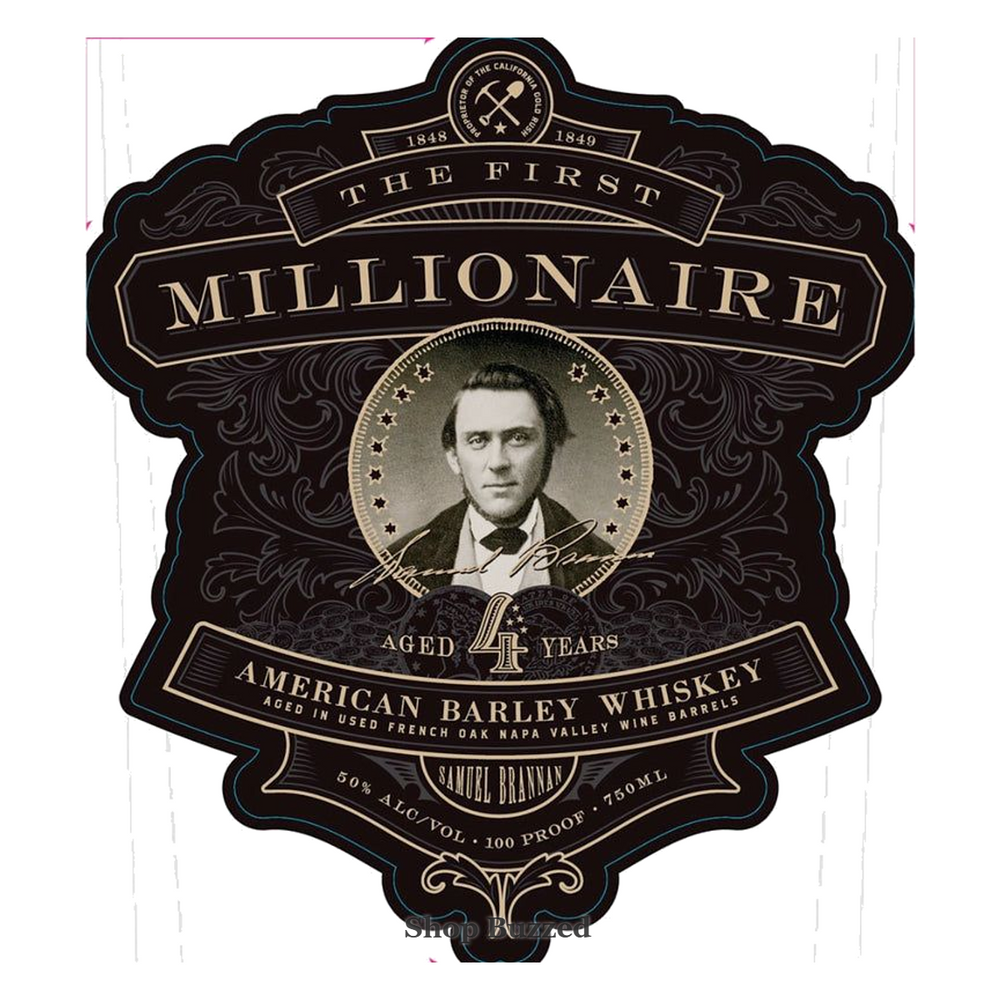 The First Millionaire American Barley Whiskey 750ml