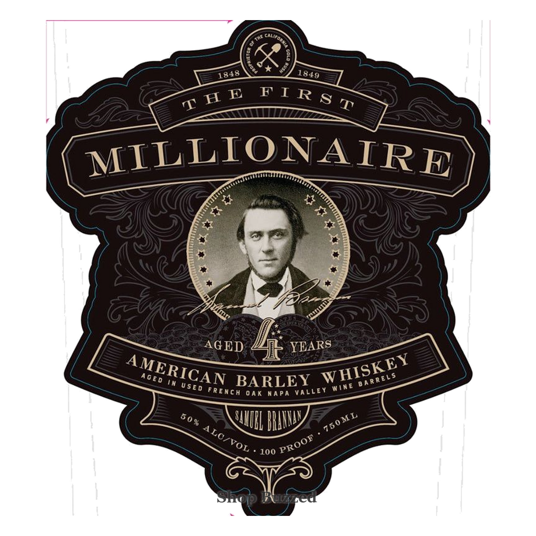 The First Millionaire American Barley Whiskey 750ml
