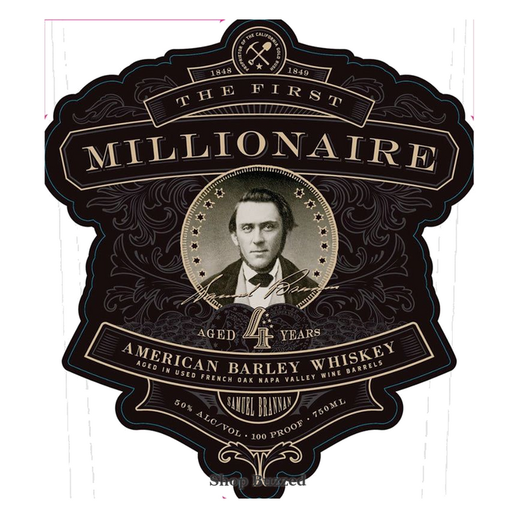The First Millionaire American Barley Whiskey 750ml