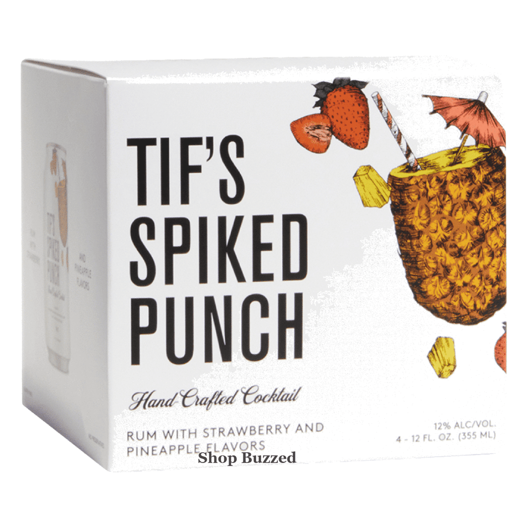 Tif's Spiked Punch (4 pack) 355ml - Shop Buzzed