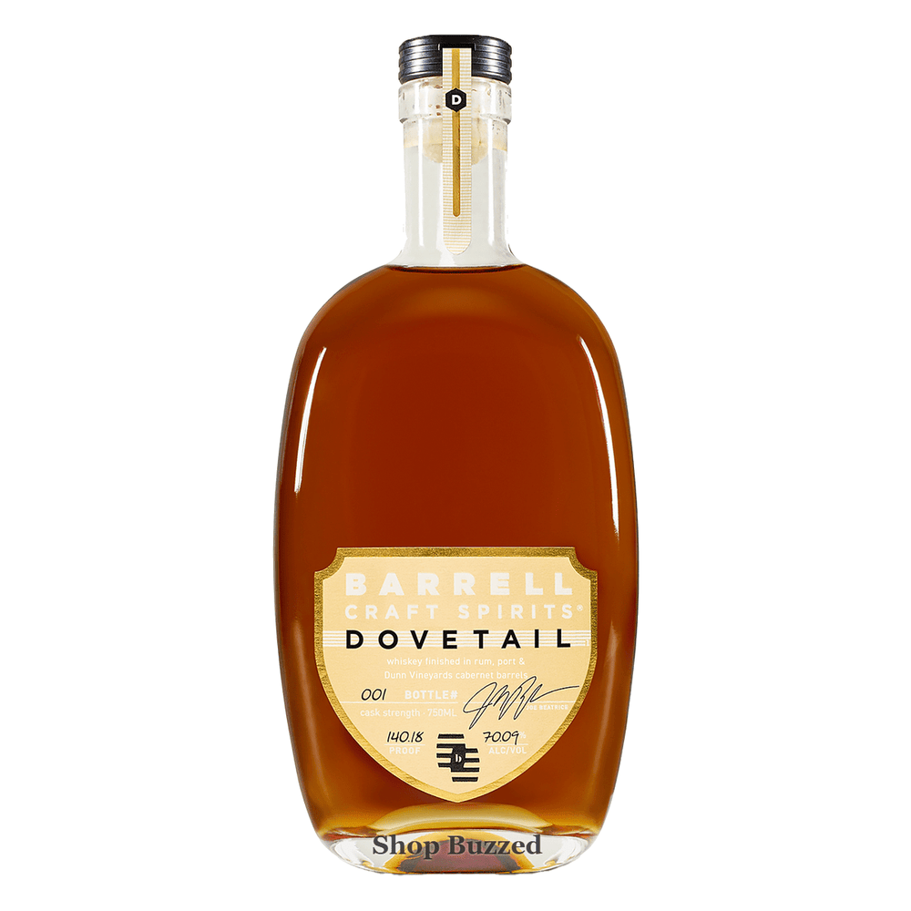 Barrell Whiskey Gold Label Dovetail Cask Strength Whiskey 750ml - Shop Buzzed