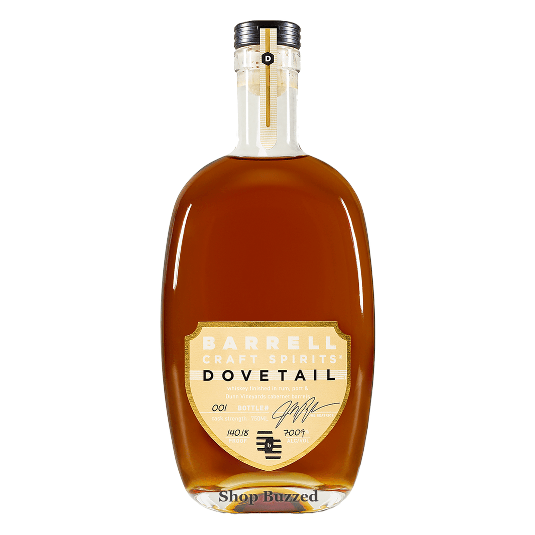 Barrell Whiskey Gold Label Dovetail Cask Strength Whiskey 750ml - Shop Buzzed