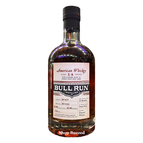 Bull Run Distilling Co American Whiskey Finished in Pinot Noir Casks 17 year 750ml