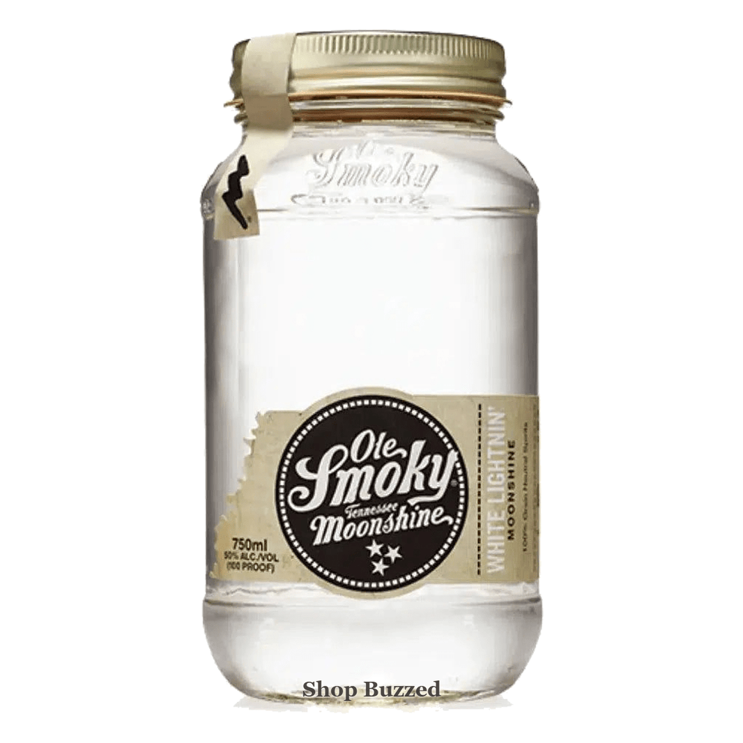 Ole Smoky White Lightnin Moonshine 750ml - Shop Buzzed