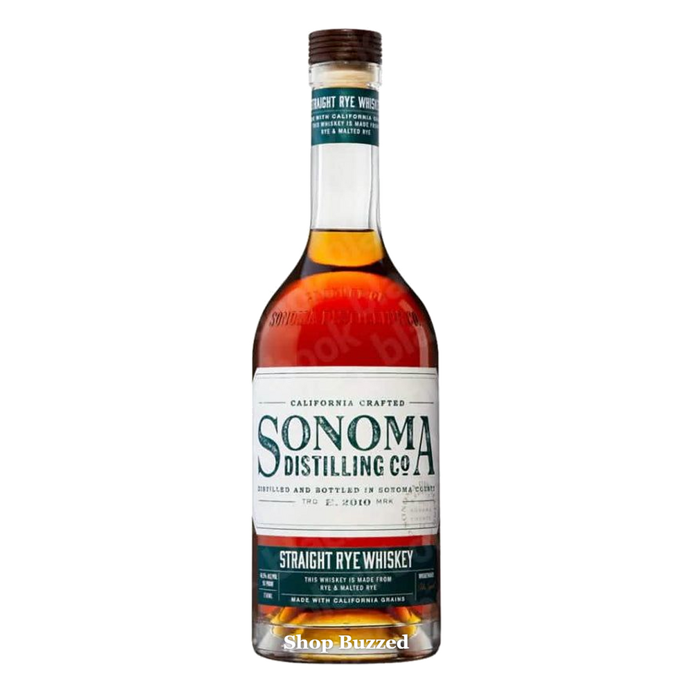 Sonoma Distilling Co. Straight Rye Whiskey 750ml