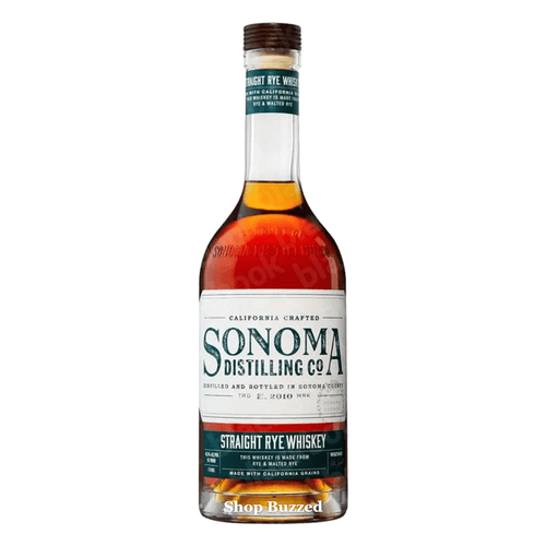 Sonoma Distilling Co. Straight Rye Whiskey 750ml