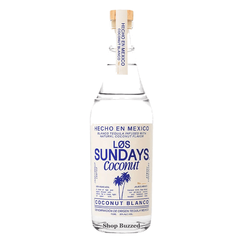 Los Sundays Coconut Blanco Tequila 200ml - Shop Buzzed
