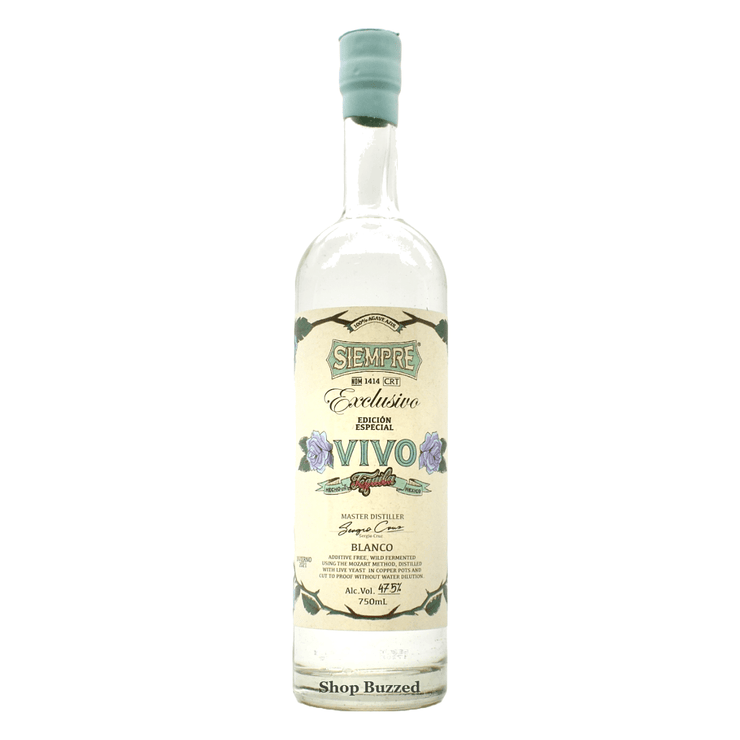 Siempre Tequila Exclusivo Edicion Especial Vivo Blanco 750ml - Shop Buzzed