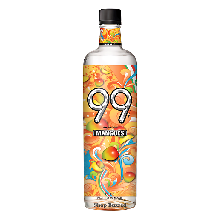 99 Brand Mango Liqueur 750ml - Shop Buzzed