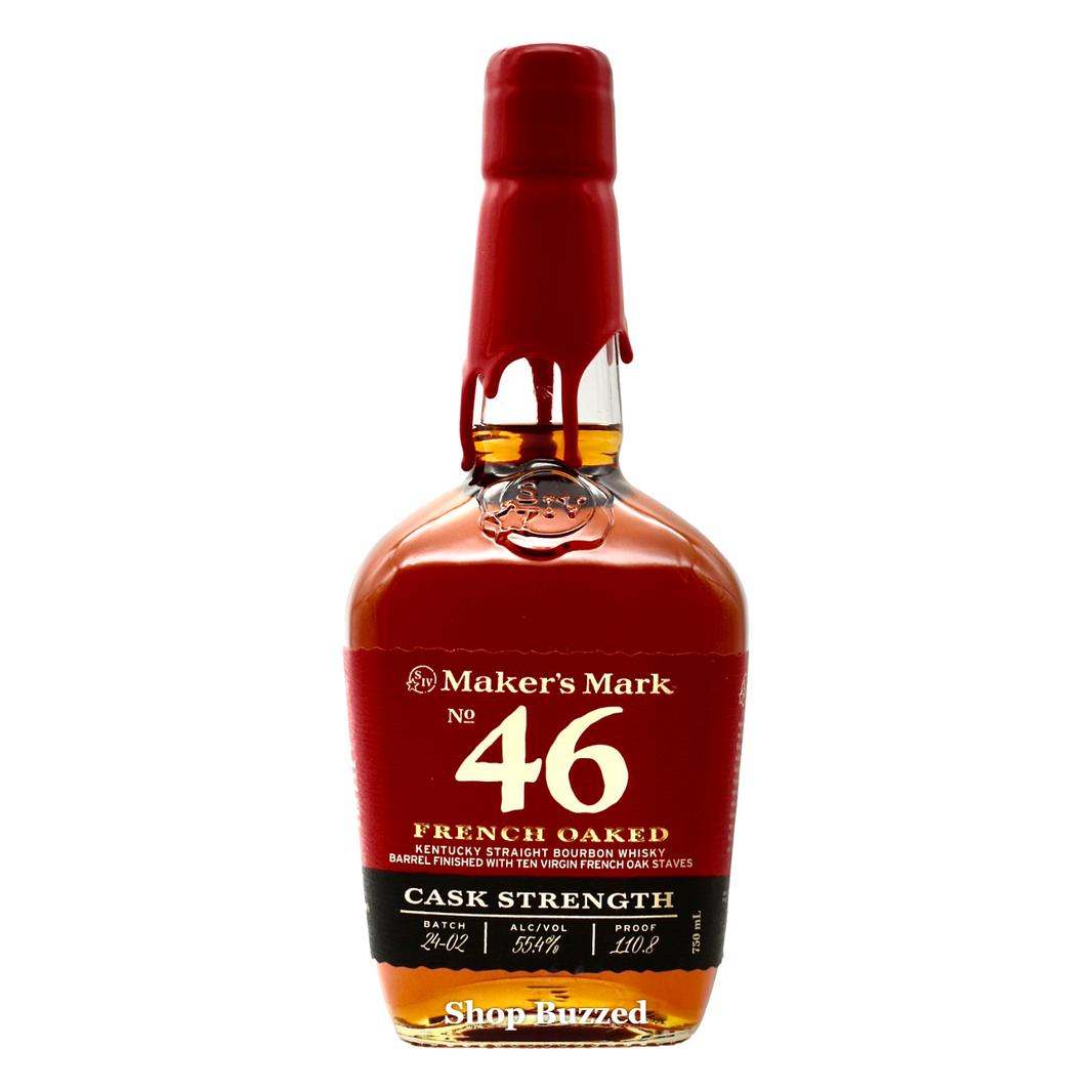 Maker's Mark Cask Strength French Oaked No. 46 Kentucky Straight Bourbon Whisky 110 Proof 750ml