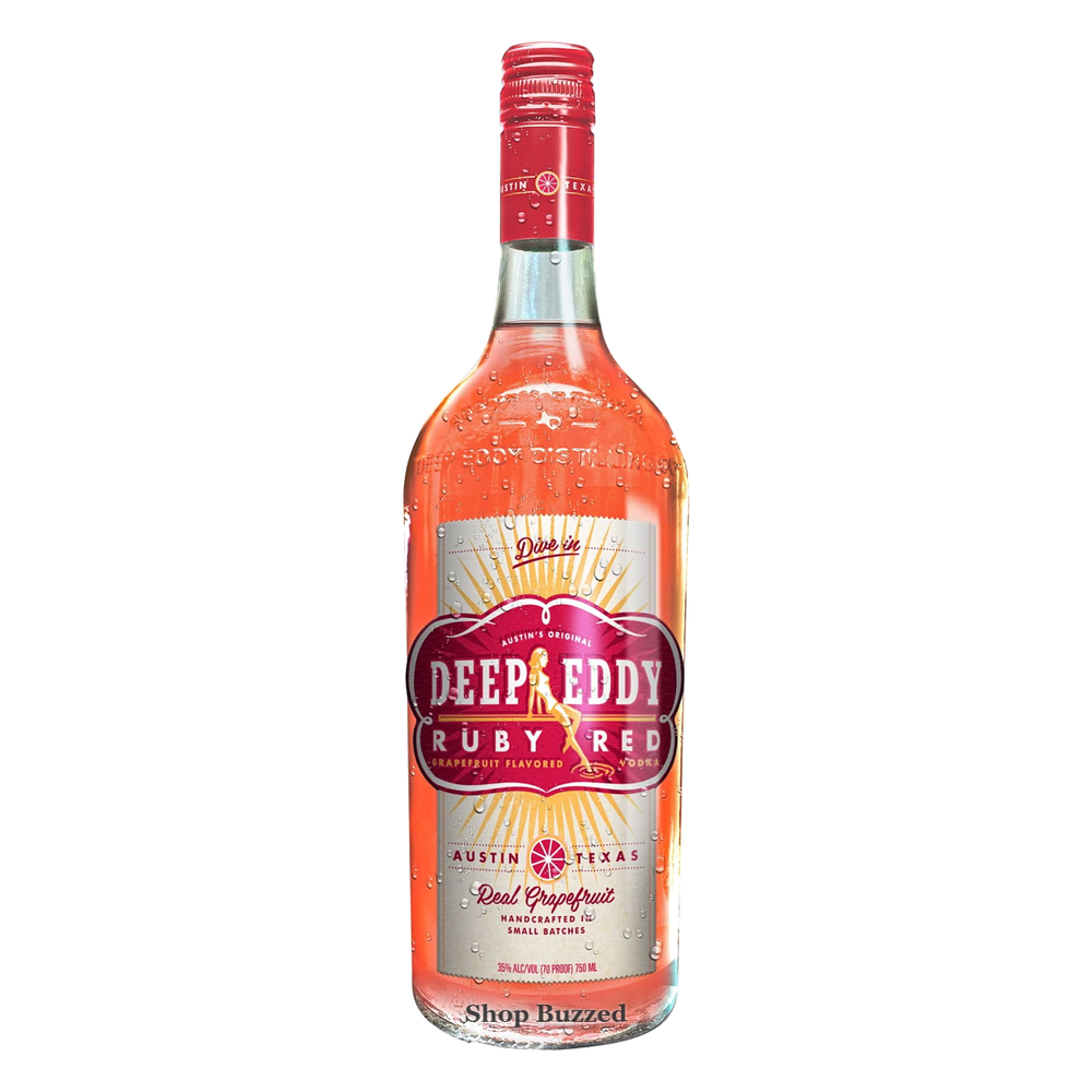 Deep Eddy Ruby Red Grapefruit Vodka - 750ml Bottle - Shop Buzzed