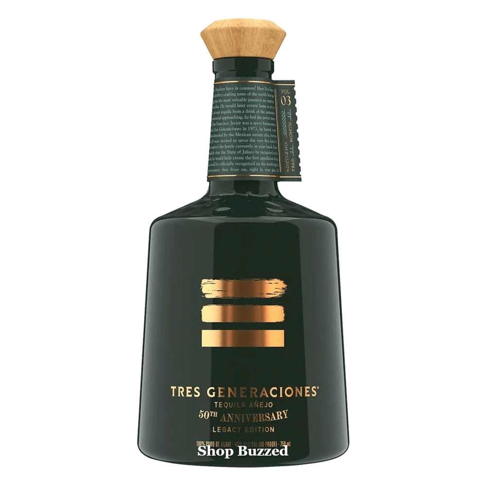 Tres Generaciones 50th Anniversary Anejo 750ML - Shop Buzzed