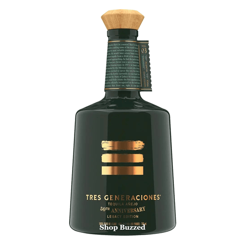 Tres Generaciones 50th Anniversary Anejo 750ML - Shop Buzzed