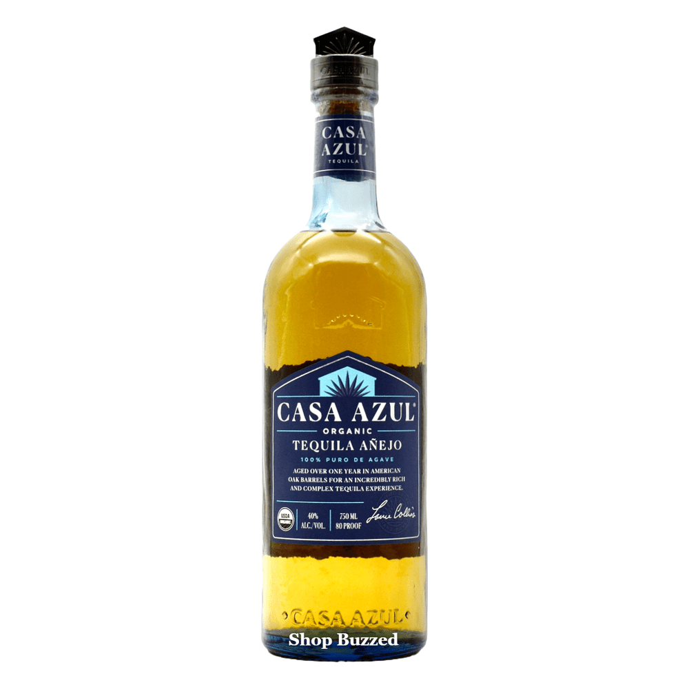 Casa Azul Organic Tequila Anejo 750ML - Shop Buzzed