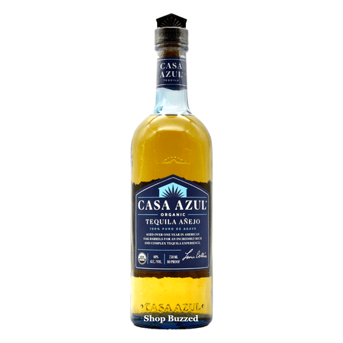 Casa Azul Organic Tequila Anejo 750ML - Shop Buzzed