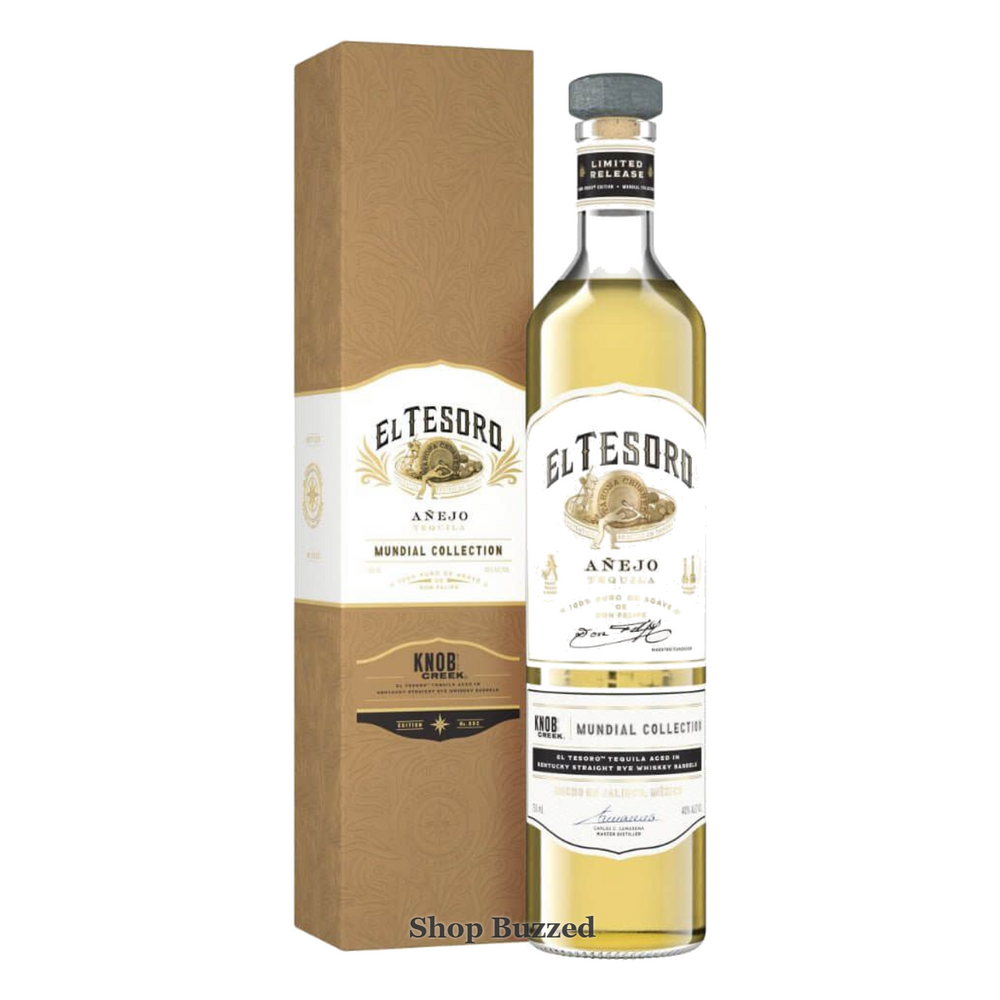 El Tesoro Mundial Collection Anejo Straight Rye Cask (Knob Creek Edition) 750ml