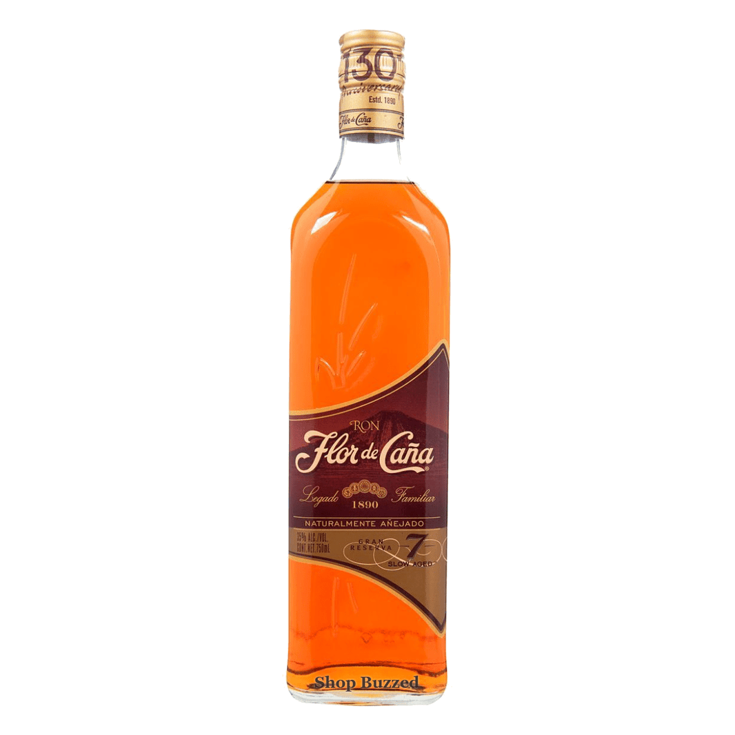 Flor De Cana Grand Reserve Rum 750ml - Shop Buzzed