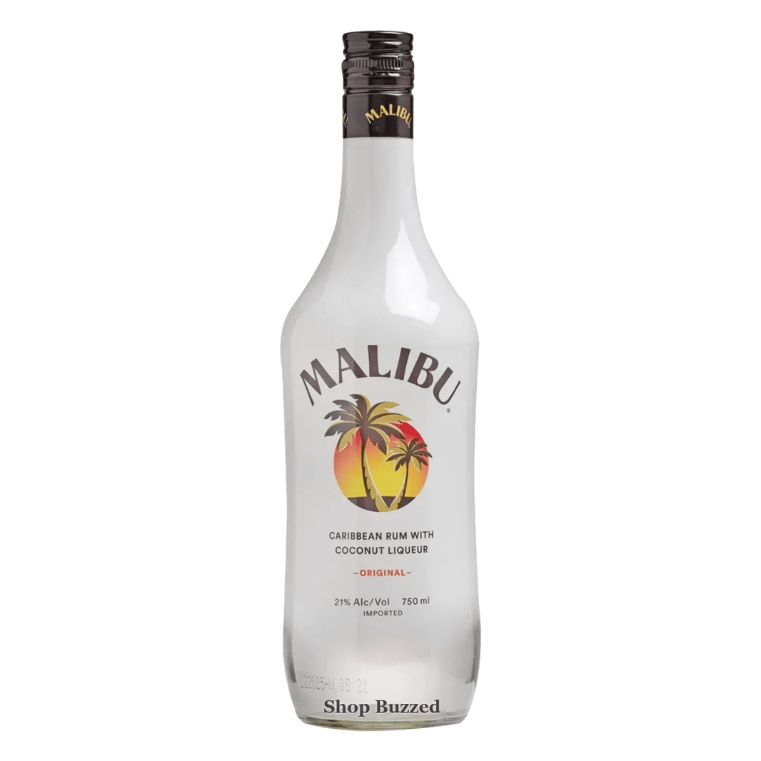 Malibu Caribbean Rum, With Coconut Liqueur, Original 750 Ml - Shop Buzzed