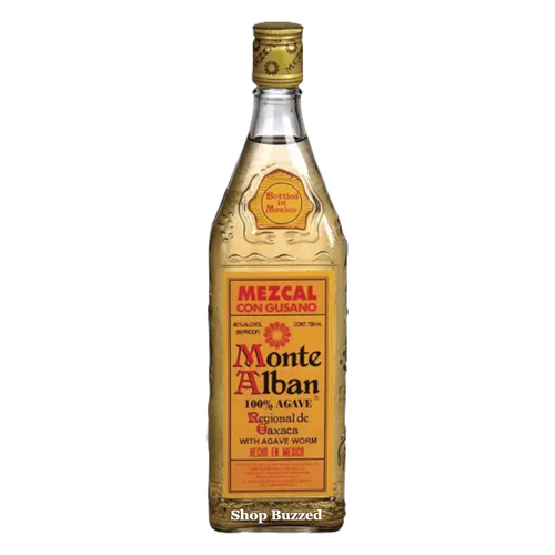 Monte Alban Mezcal Con Gusano 750ml