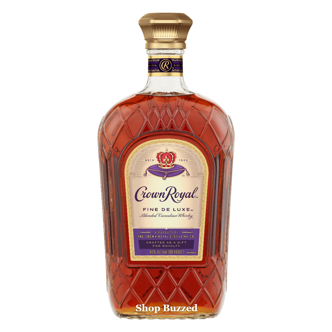 Crown Royal Fine De Luxe Blended Canadian Whisky 1.75L