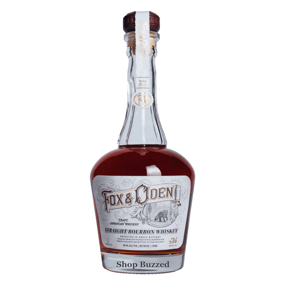 Fox & Oden Straight Bourbon Whiskey 750mL - Shop Buzzed