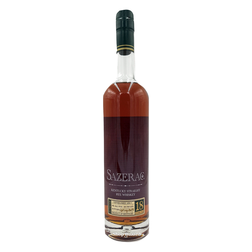 Sazerac 18 Year Kentucky Straight Rye Whiskey 750ml