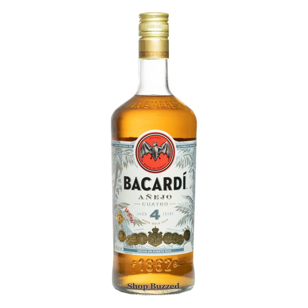 Bacardi Añejo Cuatro 4 Year Rum 750ml