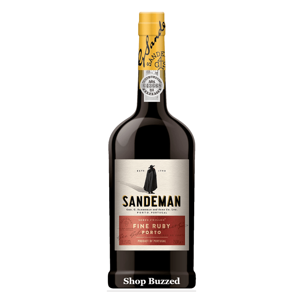 Sandeman Fine Ruby Port Wine 750ml - Shop Buzzed