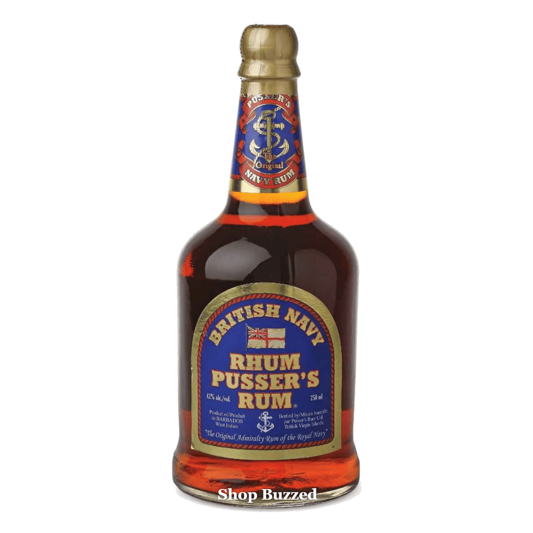 Pusser's Rum British Navy 750 Ml - Shop Buzzed
