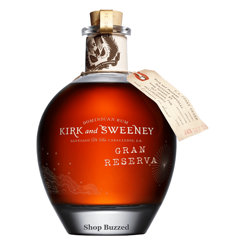 Kirk and Sweeney 18 Year Old Gran Reserva Dominican Rum 750ml - Shop Buzzed