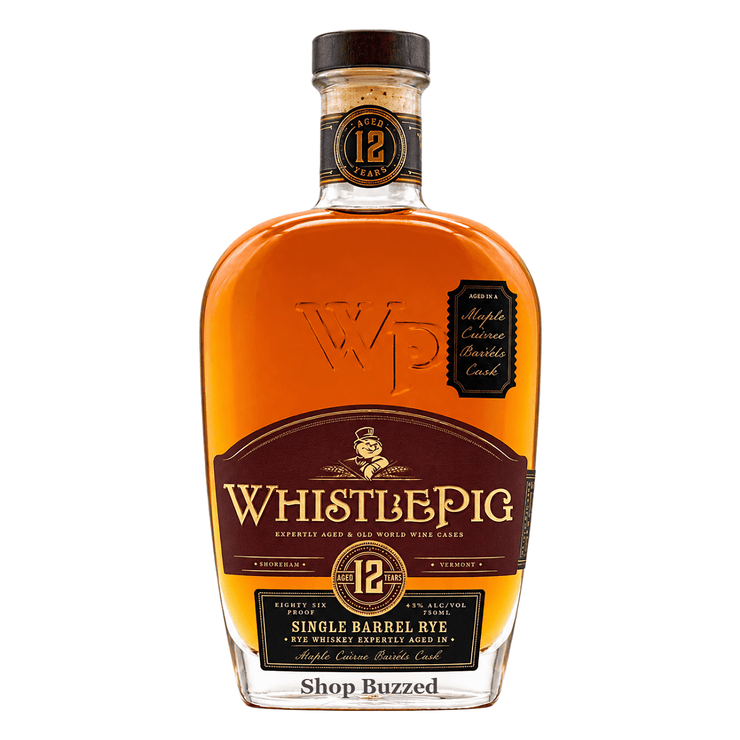 Whistlepig 12 year Rye Single Barrel Finish Maple Creme Brulee 2026 750ml - Shop Buzzed