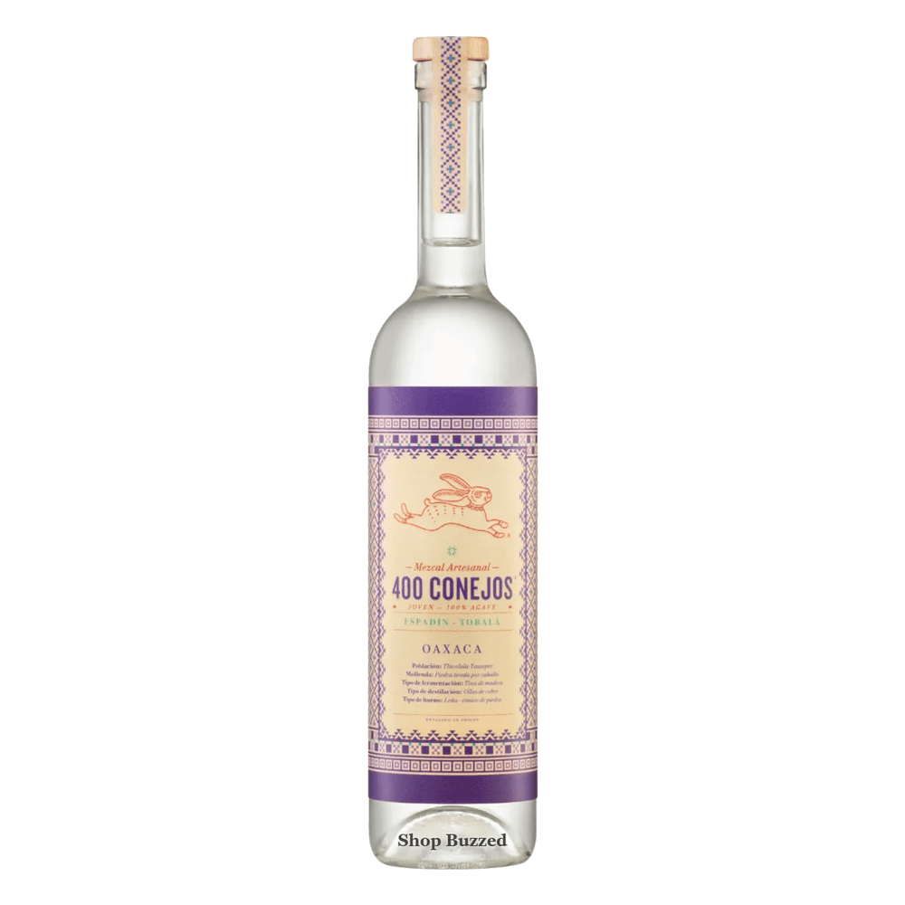 400 Conejos Espadin Tobala Mezcal 750ML - Shop Buzzed