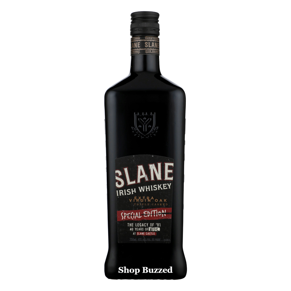 Slane Irish Extra Virgin Oak Triple Casked Special Edition The Legacy of 81 40th Anniversary 750ml