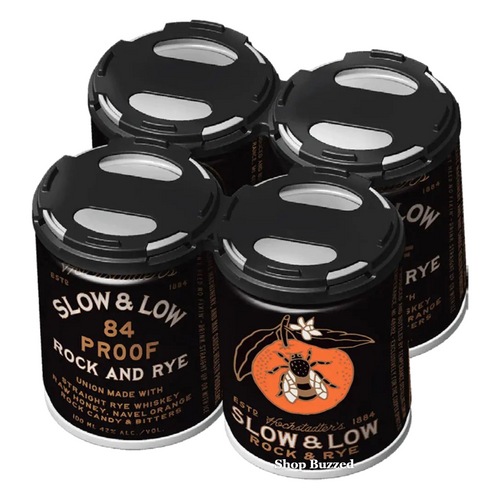 Hochstadter's Slow & Low Rock & Rye 4 Pack 100ml