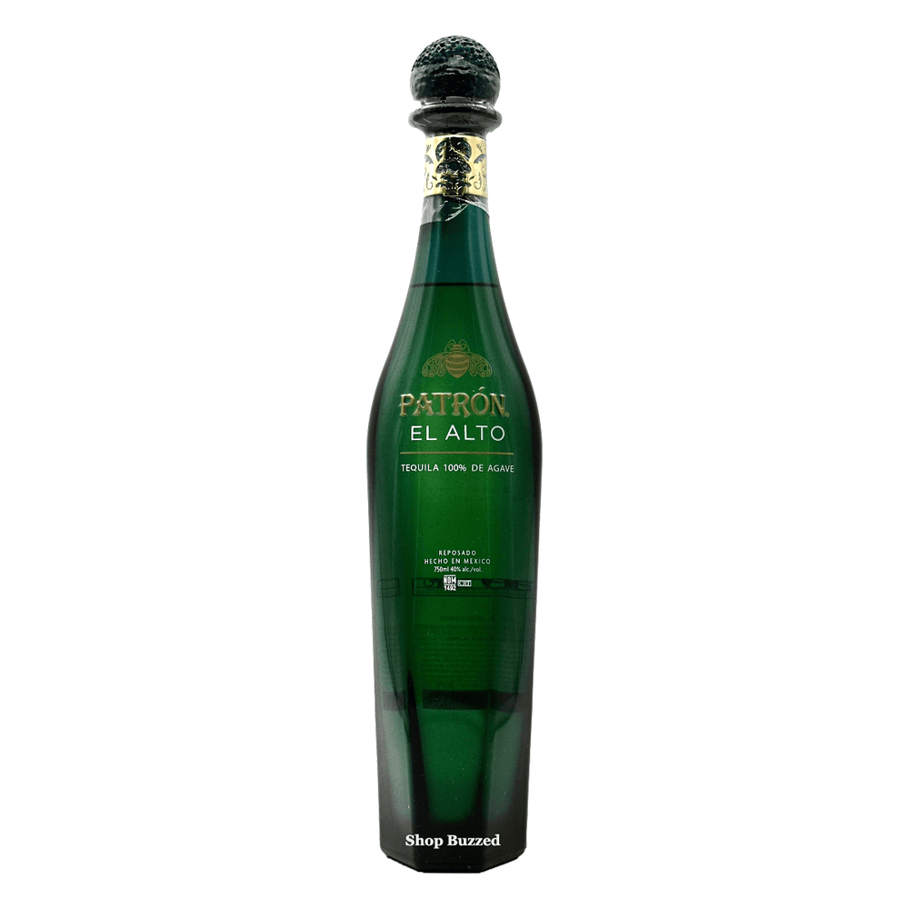 Patrón El Alto Reposado Tequila 750ml - Shop Buzzed