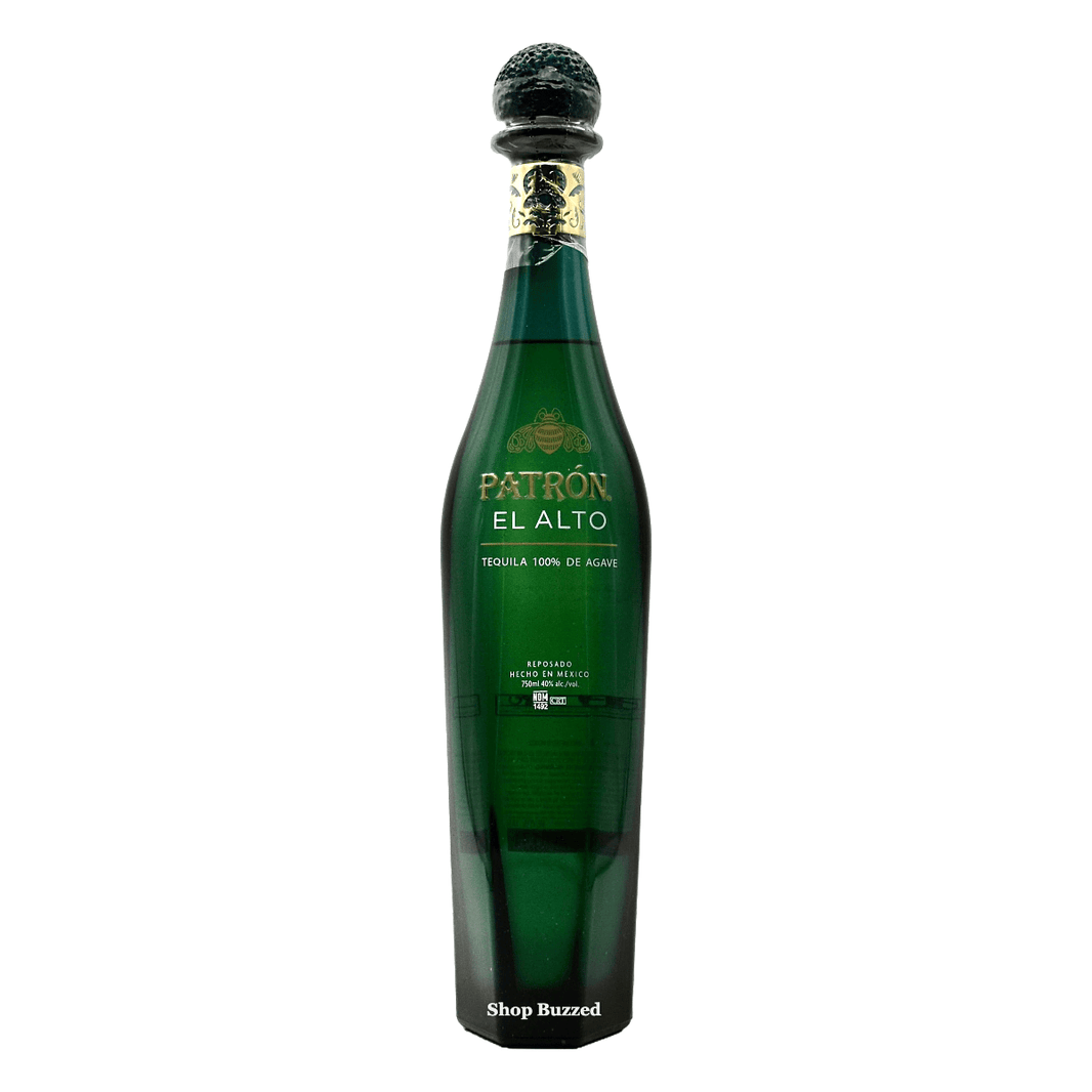 Patrón El Alto Reposado Tequila 750ml - Shop Buzzed