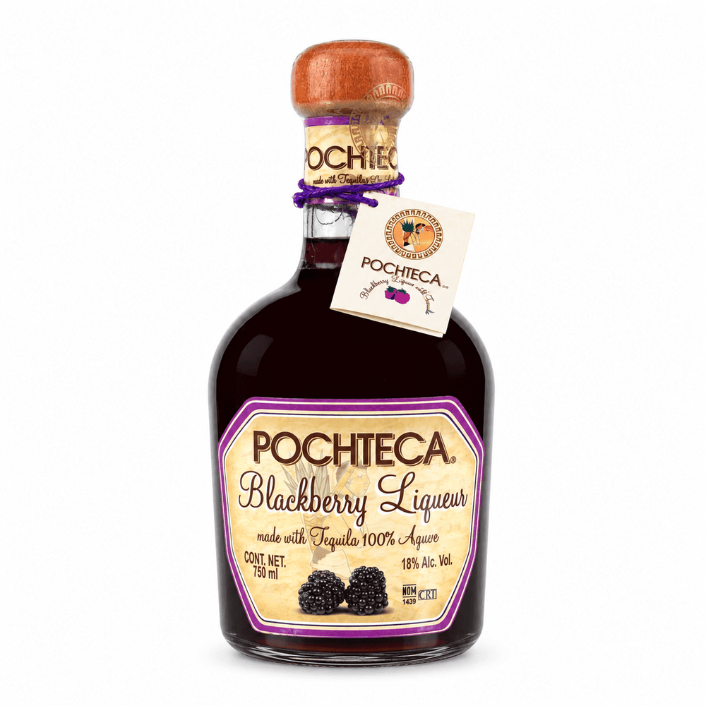 Pochteca Blackberry Tequila Liqueur 750ml - Shop Buzzed