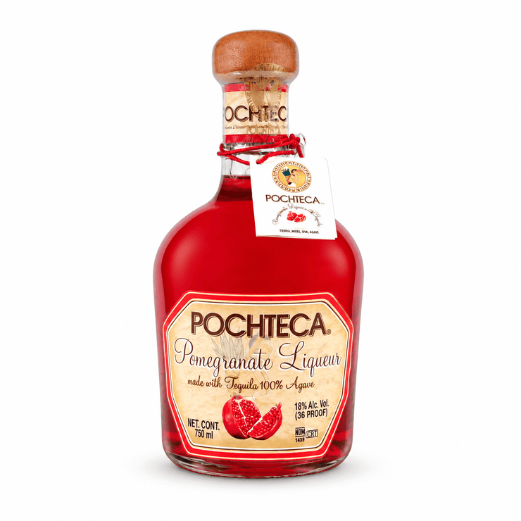 Pochteca Pomegranate Tequila Liqueur 750ml - Shop Buzzed
