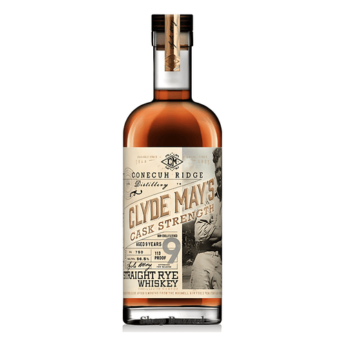 Clyde May's Cask Strength 9 year - Shop Buzzed