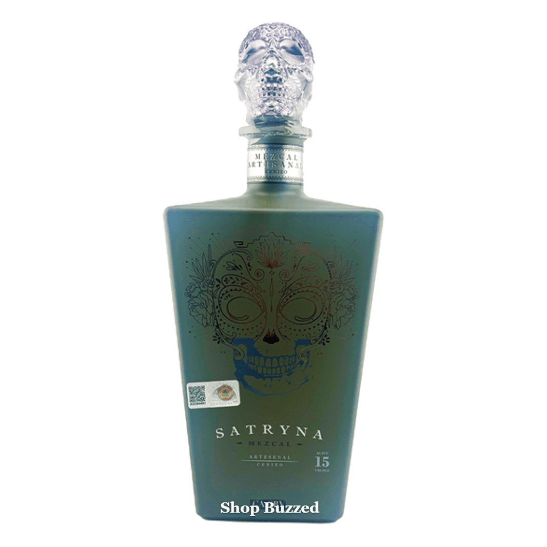 Casa Satryna Mezcal Artesanal Cenizo 15 year 750ml - Shop Buzzed